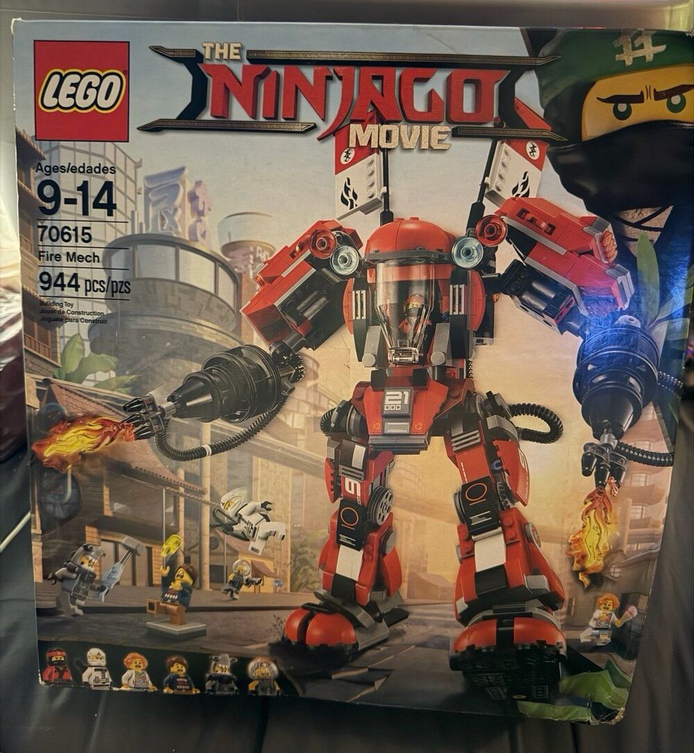 retired Lego The Lego Ninjago Movie Fire Mech (70615) building set